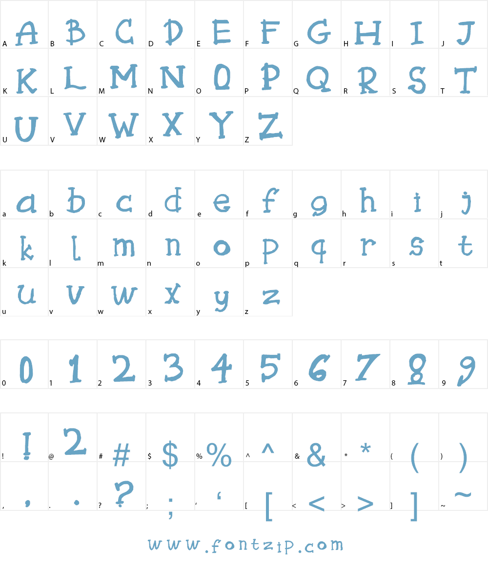 Tryhaaarrddd Font Character